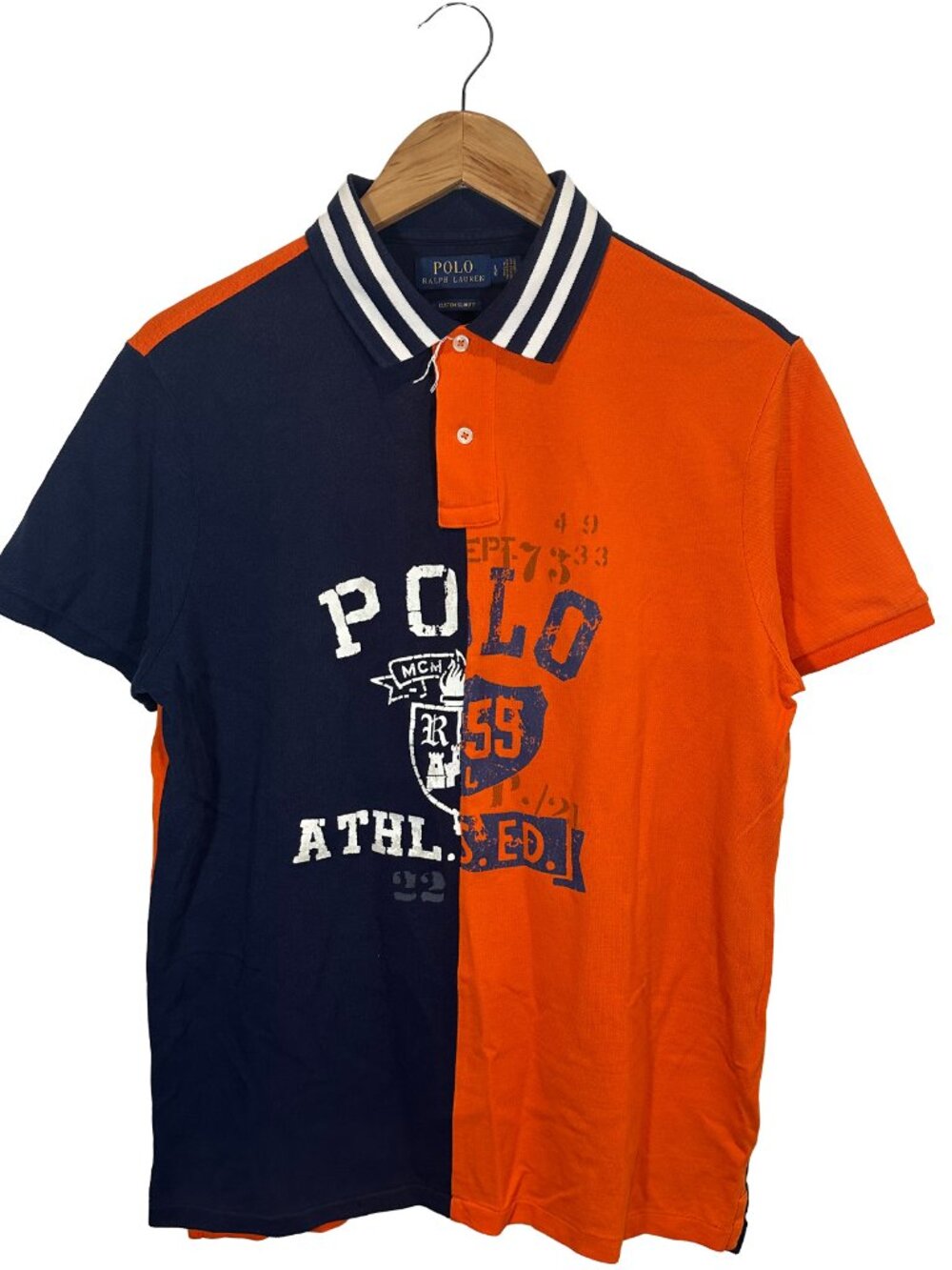 Polo Ralph Lauren Cut and Sew Polo Shirt Size Mens L